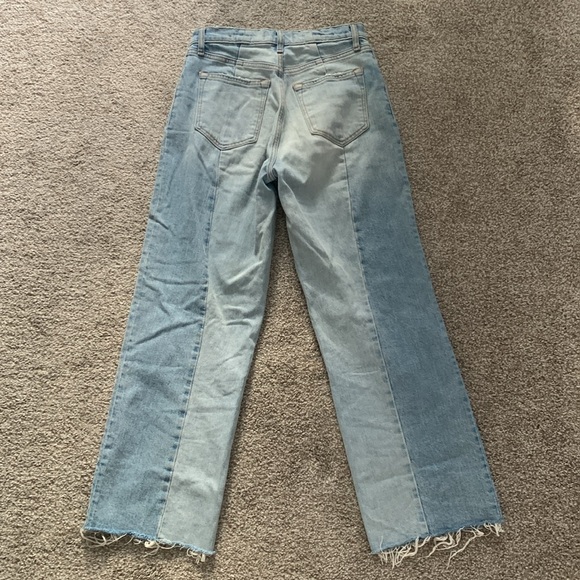 Abercrombie crop wide leg ultra high rise jeans - Picture 4 of 8